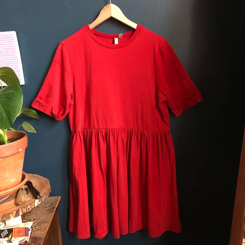 ASOS cotton smock dress